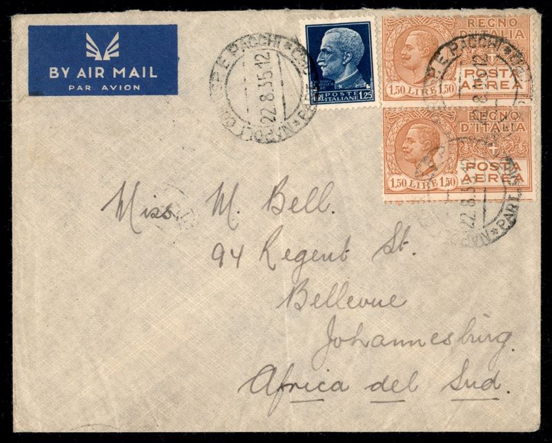 Italia / Regno / Vittorio Emanuele III / Aerogrammi