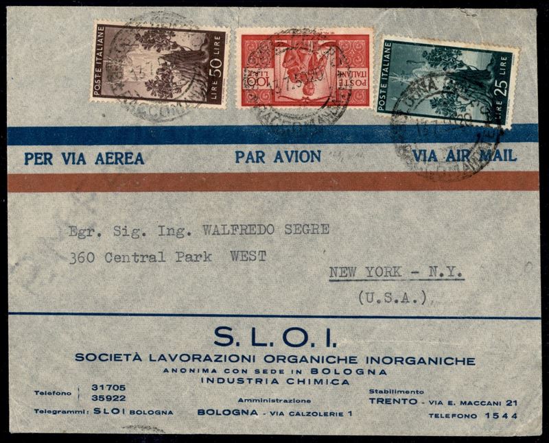 Italia / Repubblica / Aerogrammi