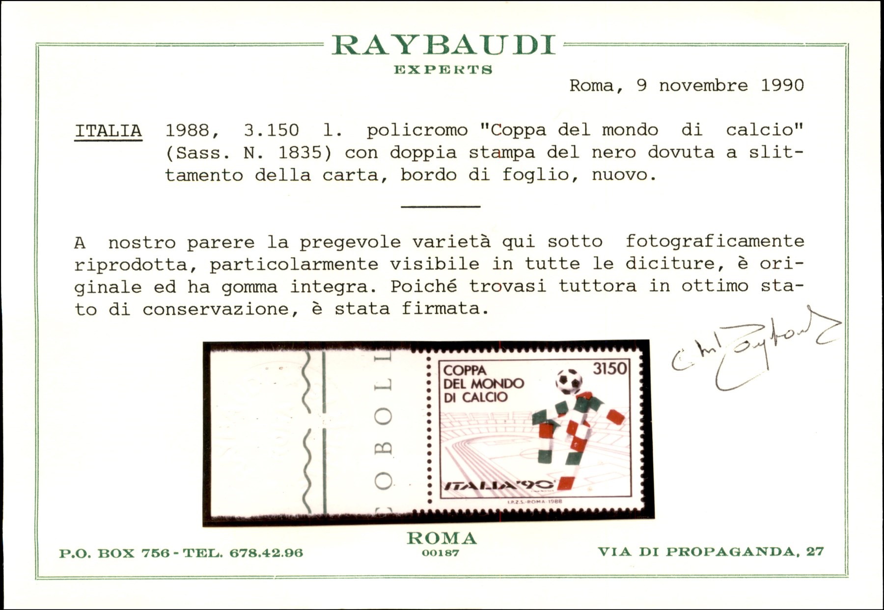 Italia / Repubblica / Posta Ordinaria