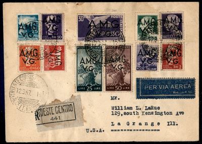 Italia / Trieste / Trieste Amg Vg / Aerogrammi