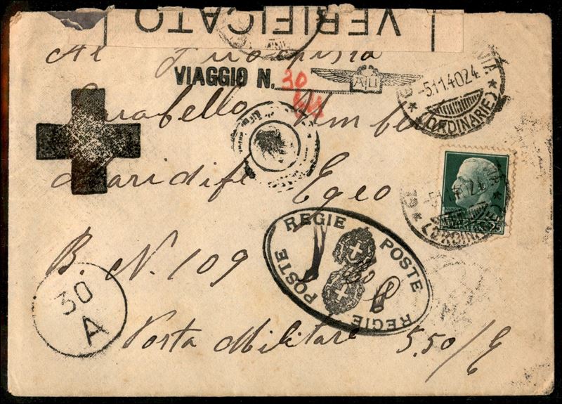 Italia / Regno / Vittorio Emanuele III / Posta Militare