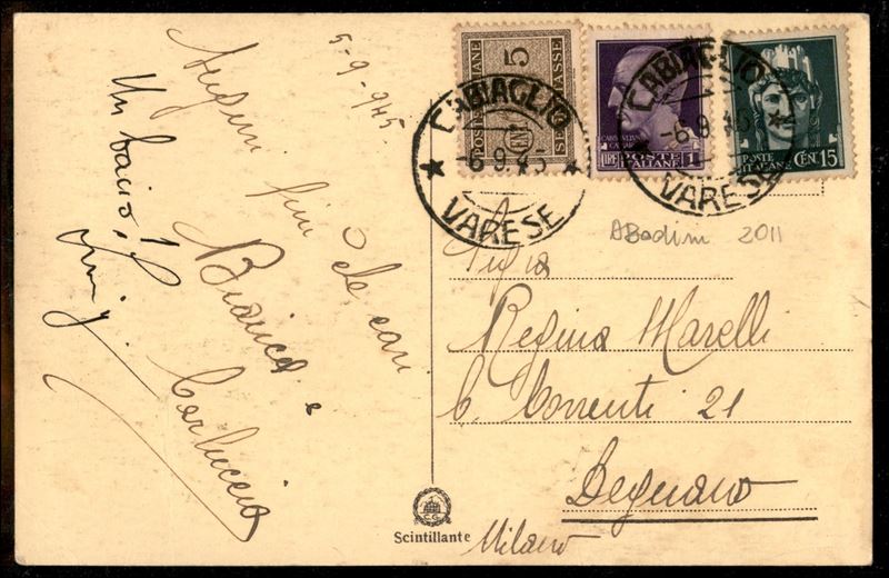 Italia / Regno / Vittorio Emanuele III / Posta Ordinaria