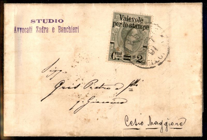 Italia / Regno / Umberto i / Posta Ordinaria