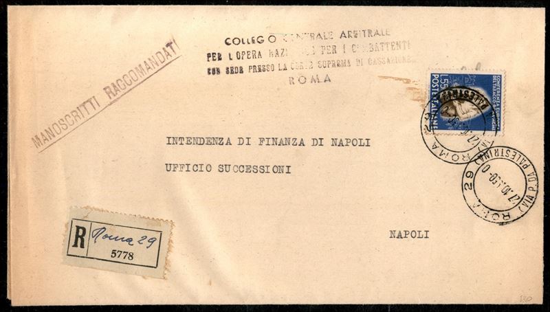 Italia / Repubblica / Posta Ordinaria