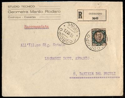 Italia / Regno / Vittorio Emanuele III / Posta Ordinaria