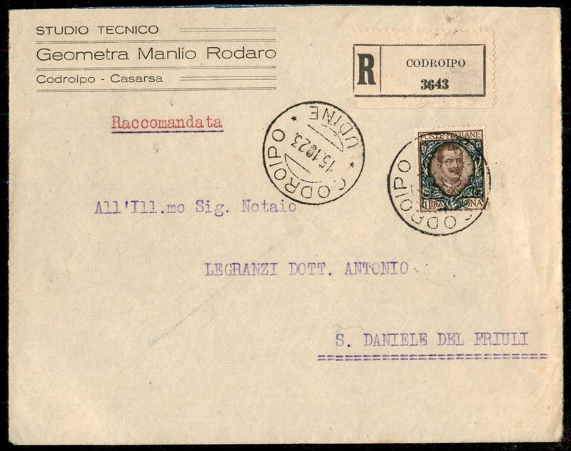 Italia / Regno / Vittorio Emanuele III / Posta Ordinaria