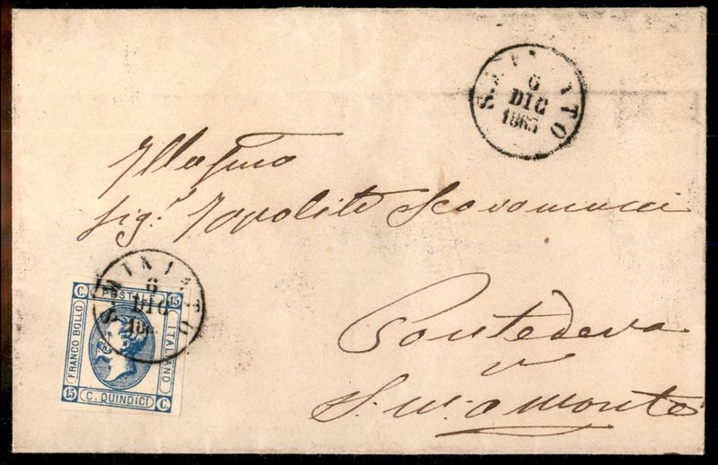 Italia / Regno / Vittorio Emanuele II / Posta Ordinaria