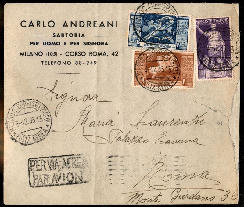 Italia / Regno / Vittorio Emanuele III / Posta Ordinaria