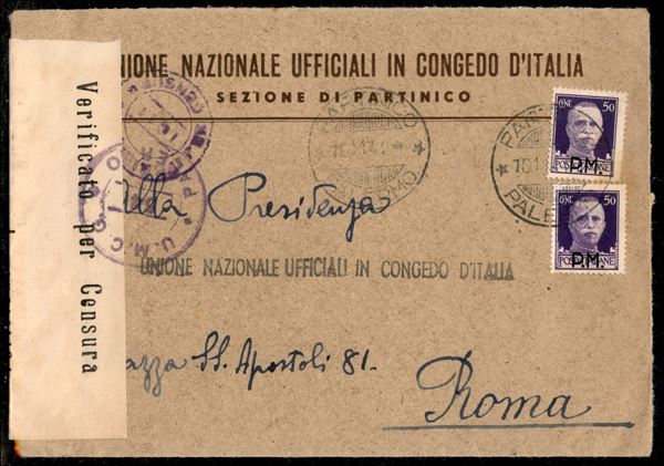 ITALIA / Regno / Vittorio Emanuele III / Posta militare