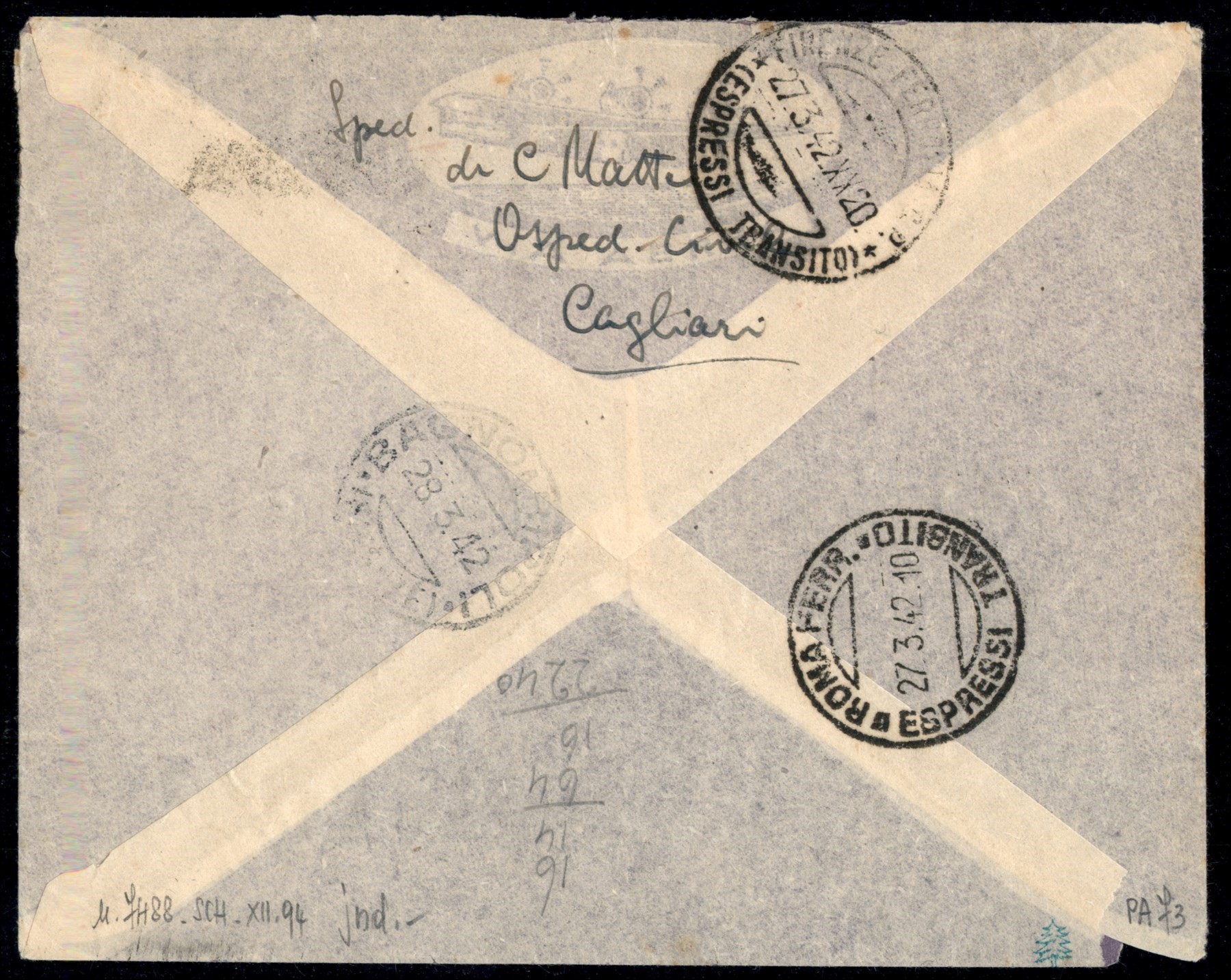 Italia / Regno / Vittorio Emanuele III / Aerogrammi