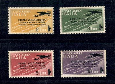 Italia / Regno / Vittorio Emanuele III / Aerogrammi