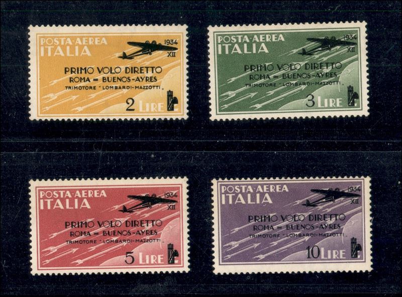 Italia / Regno / Vittorio Emanuele III / Aerogrammi