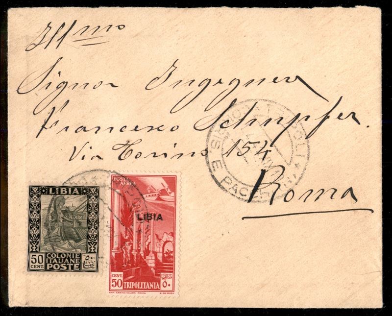 Italia / Colonie / Libia / Posta Ordinaria + Aerea