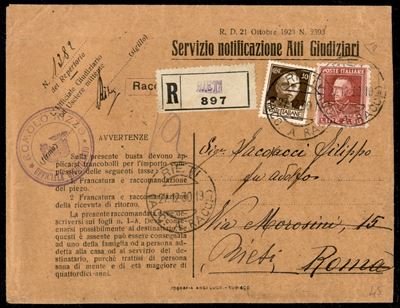 Italia / Regno / Vittorio Emanuele III / Posta Ordinaria