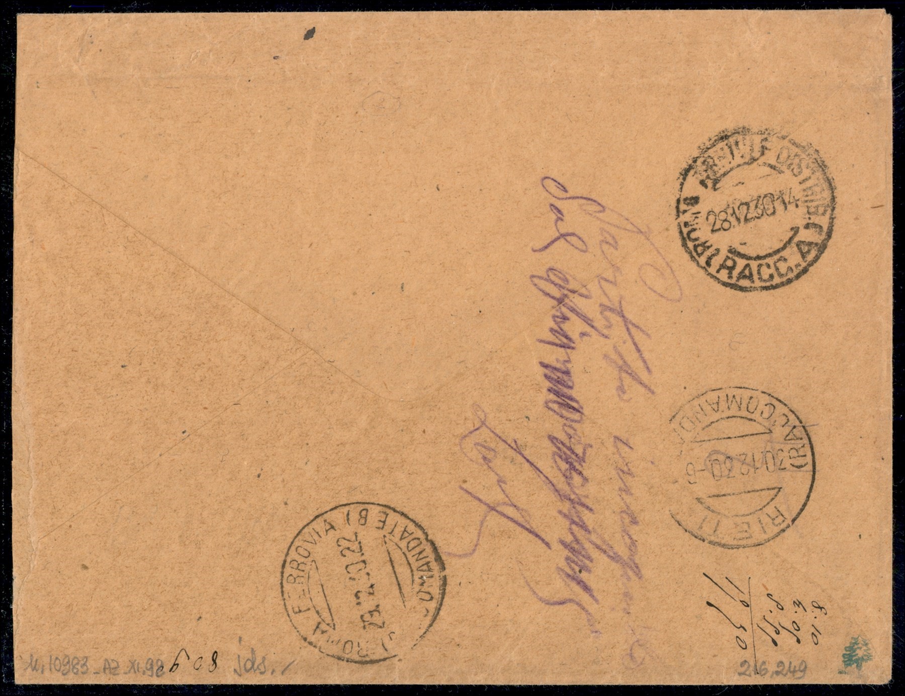 Italia / Regno / Vittorio Emanuele III / Posta Ordinaria