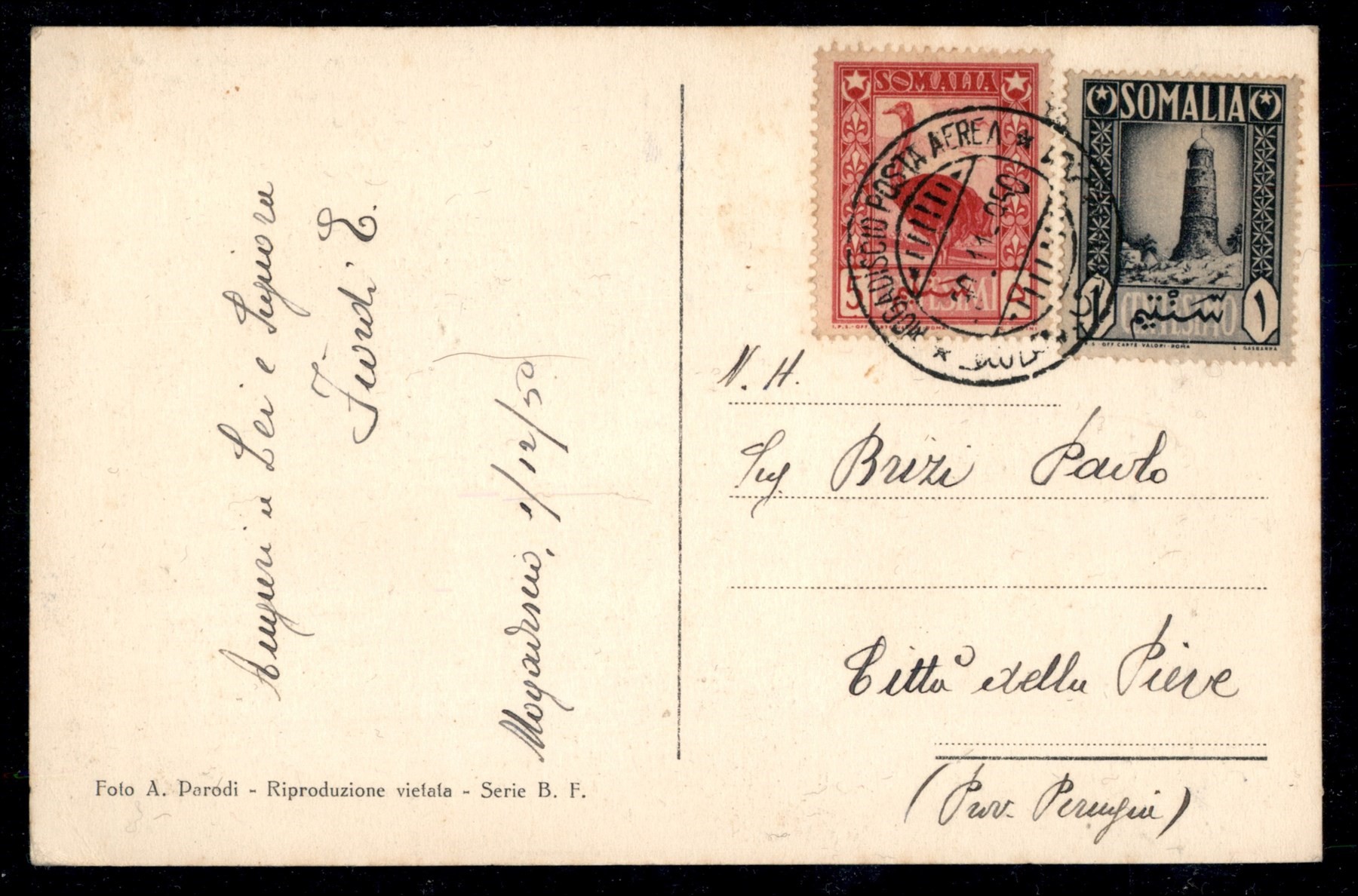 Italia / Colonie / Somalia a.f.I.s. / Posta Ordinaria