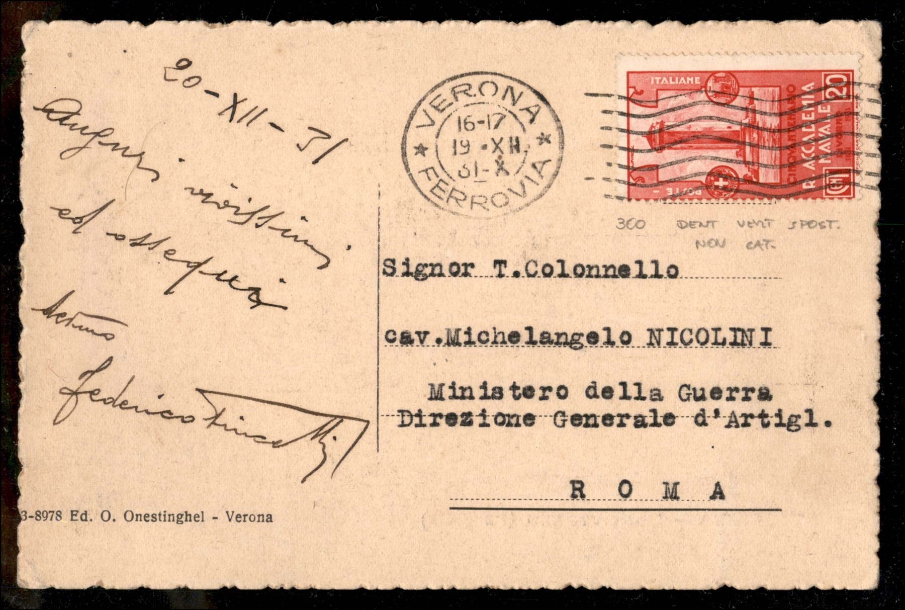 Italia / Regno / Vittorio Emanuele III / Posta Ordinaria