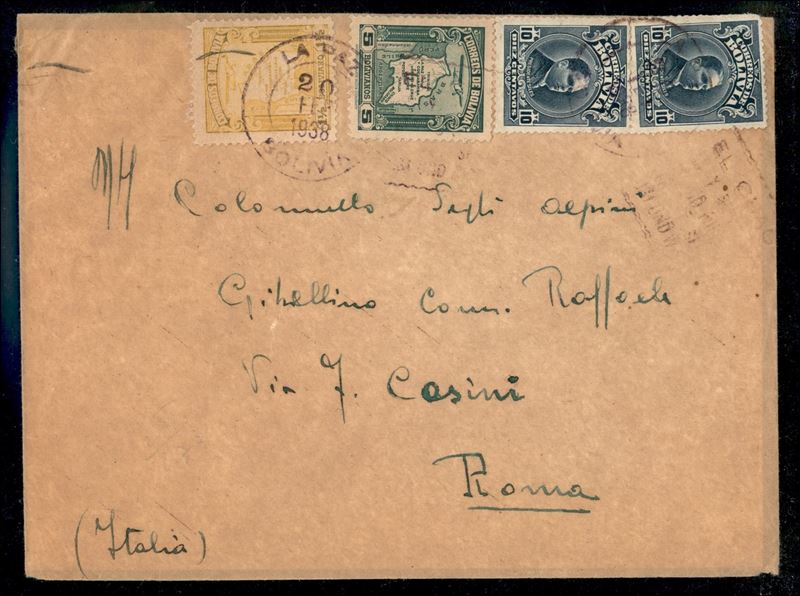 Bolivia / Posta Ordinaria + Aerea