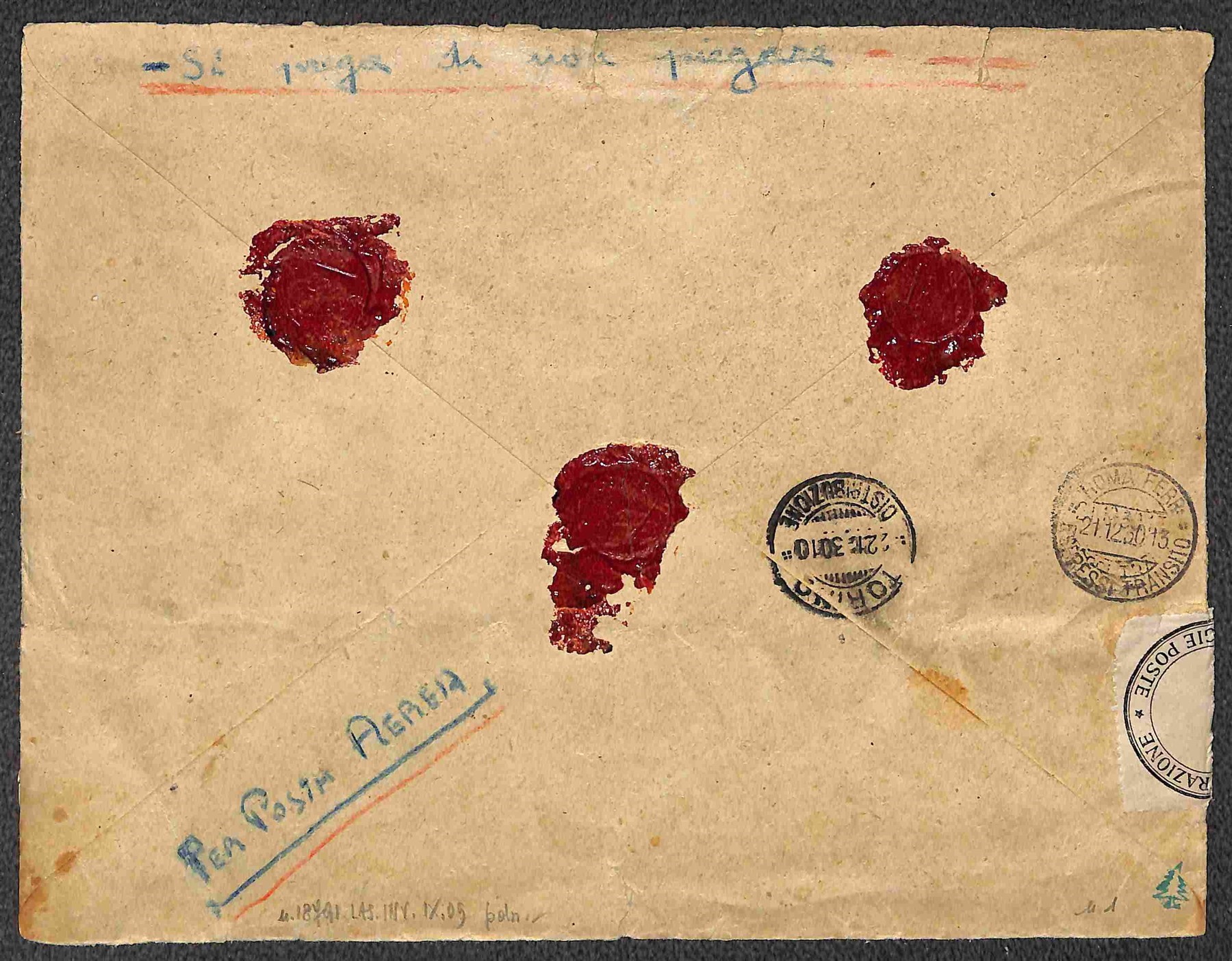 Italia / Regno / Vittorio Emanuele III / Posta Ordinaria + Aerea