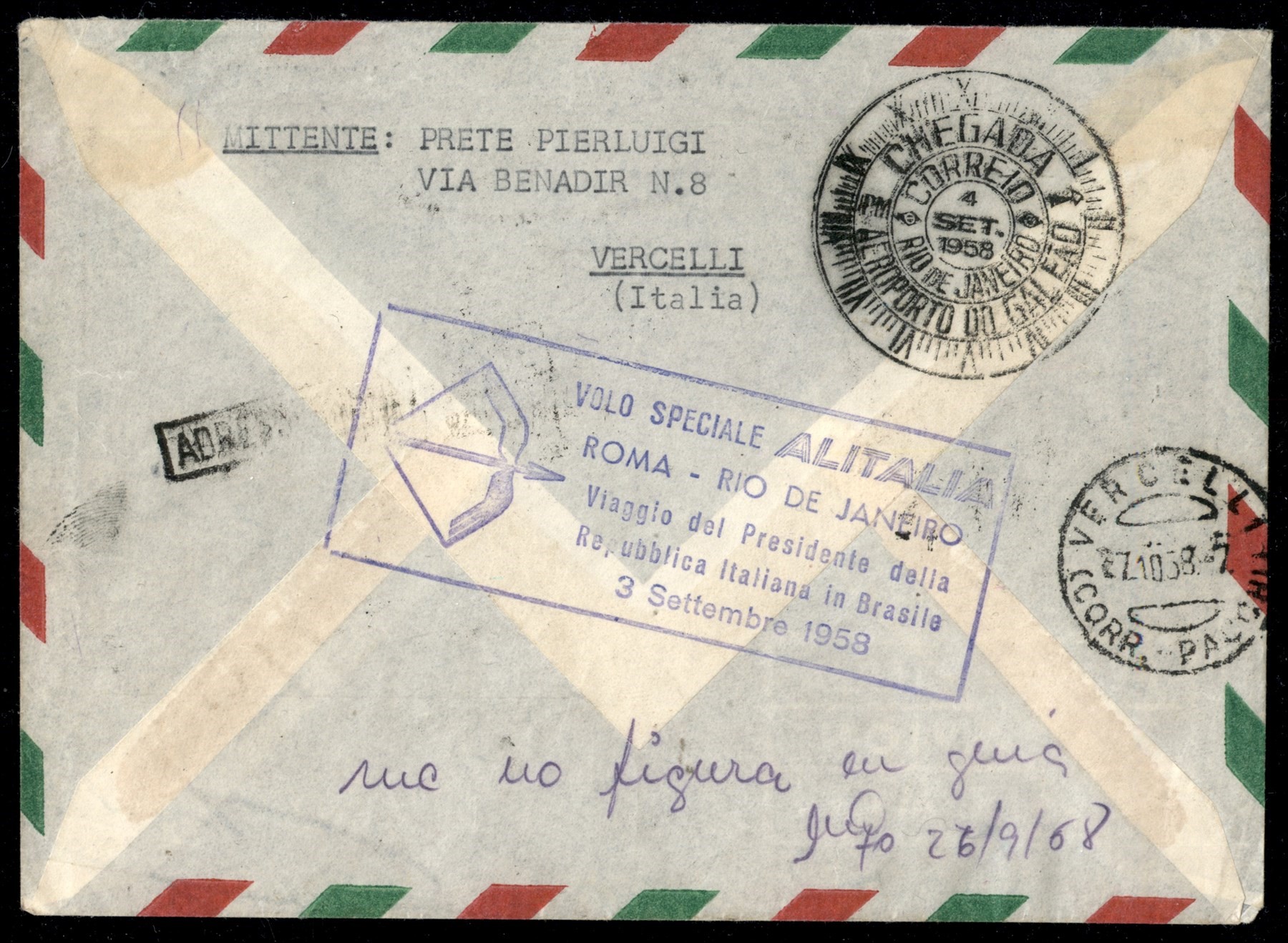 Italia / Repubblica / Aerogrammi