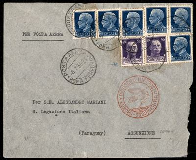 Italia / Regno / Vittorio Emanuele III / Aerogrammi