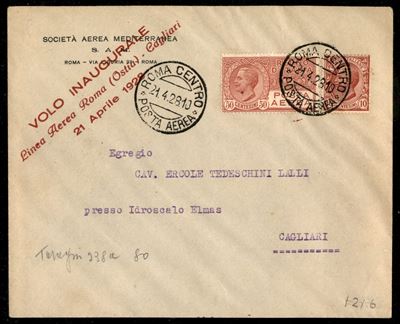 Italia / Regno / Vittorio Emanuele III / Aerogrammi