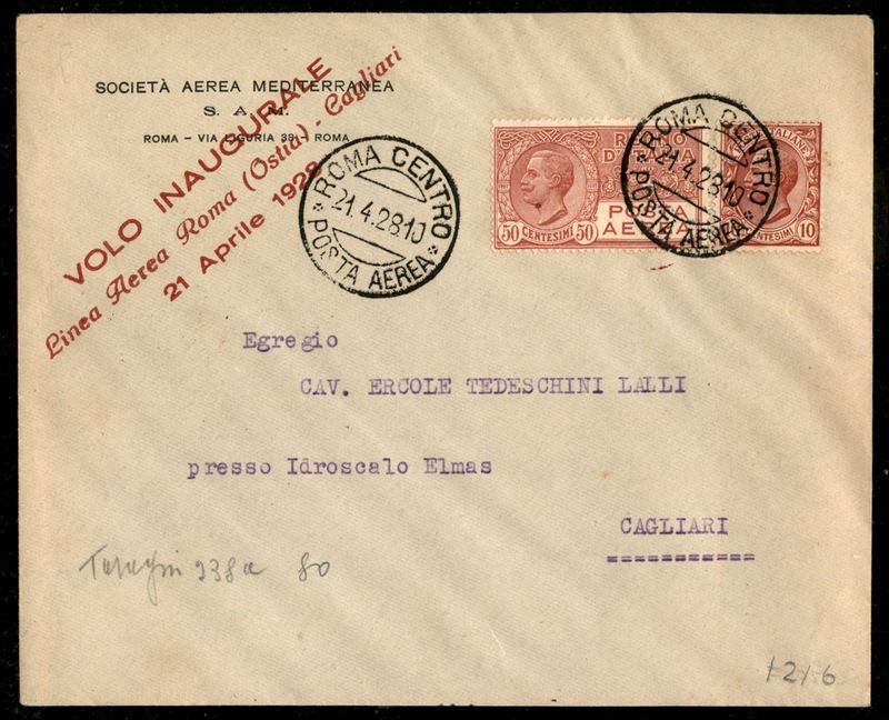 Italia / Regno / Vittorio Emanuele III / Aerogrammi