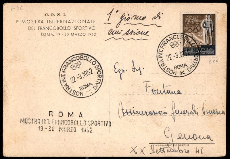 Italia / Repubblica / Posta Ordinaria