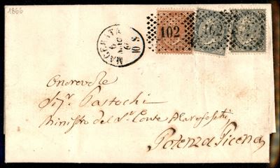 Italia / Regno / Vittorio Emanuele II / Posta Ordinaria