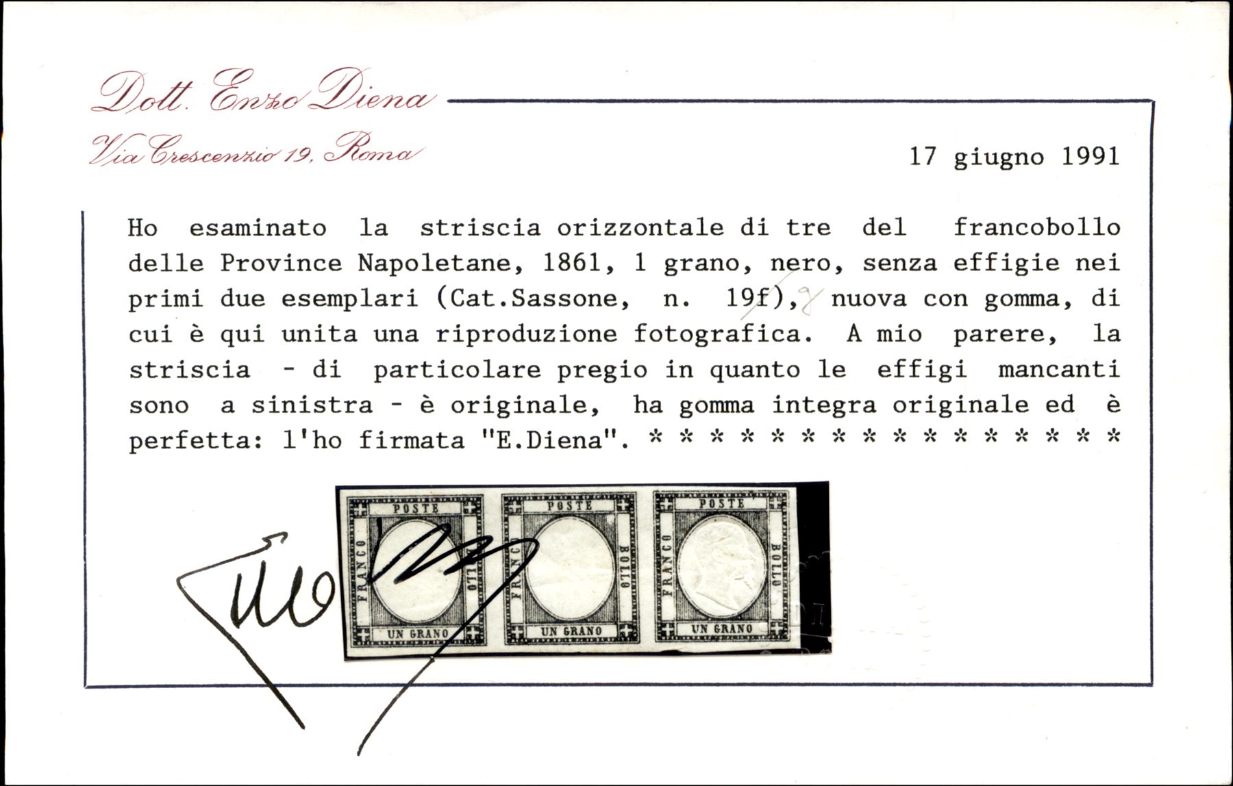 ITALIA / Antichi Stati Italiani / Napoli / Province Napoletane