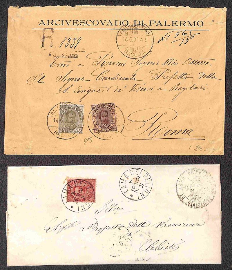 Italia / Regno / Umberto i / Posta Ordinaria