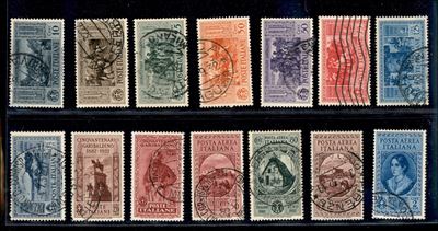 Italia / Regno / Vittorio Emanuele III / Posta Ordinaria + Aerea
