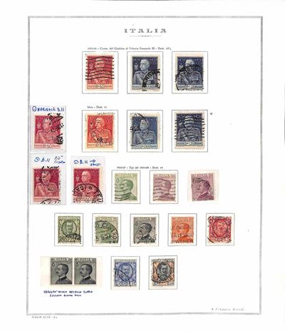 Italia / Regno / Vittorio Emanuele III / Posta Ordinaria