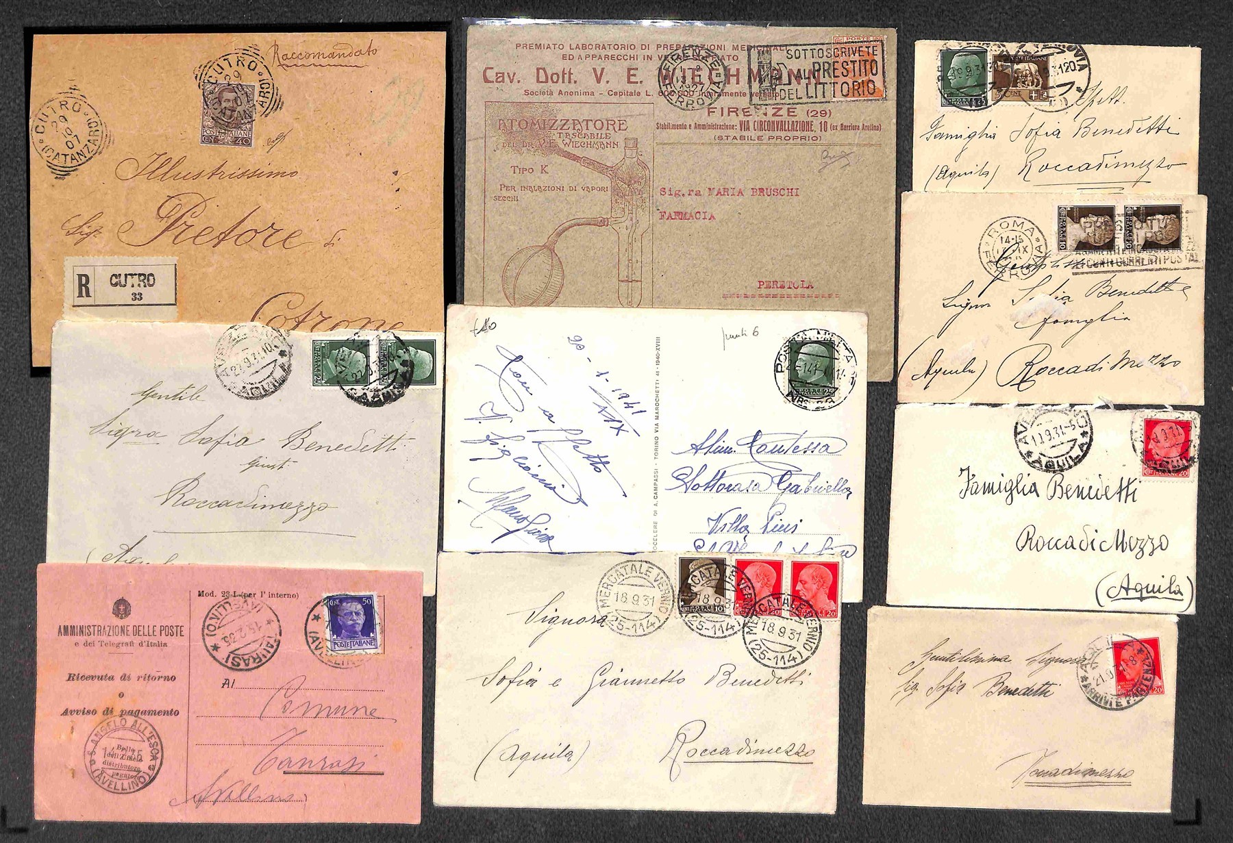 Italia / Regno / Vittorio Emanuele III / Posta Ordinaria