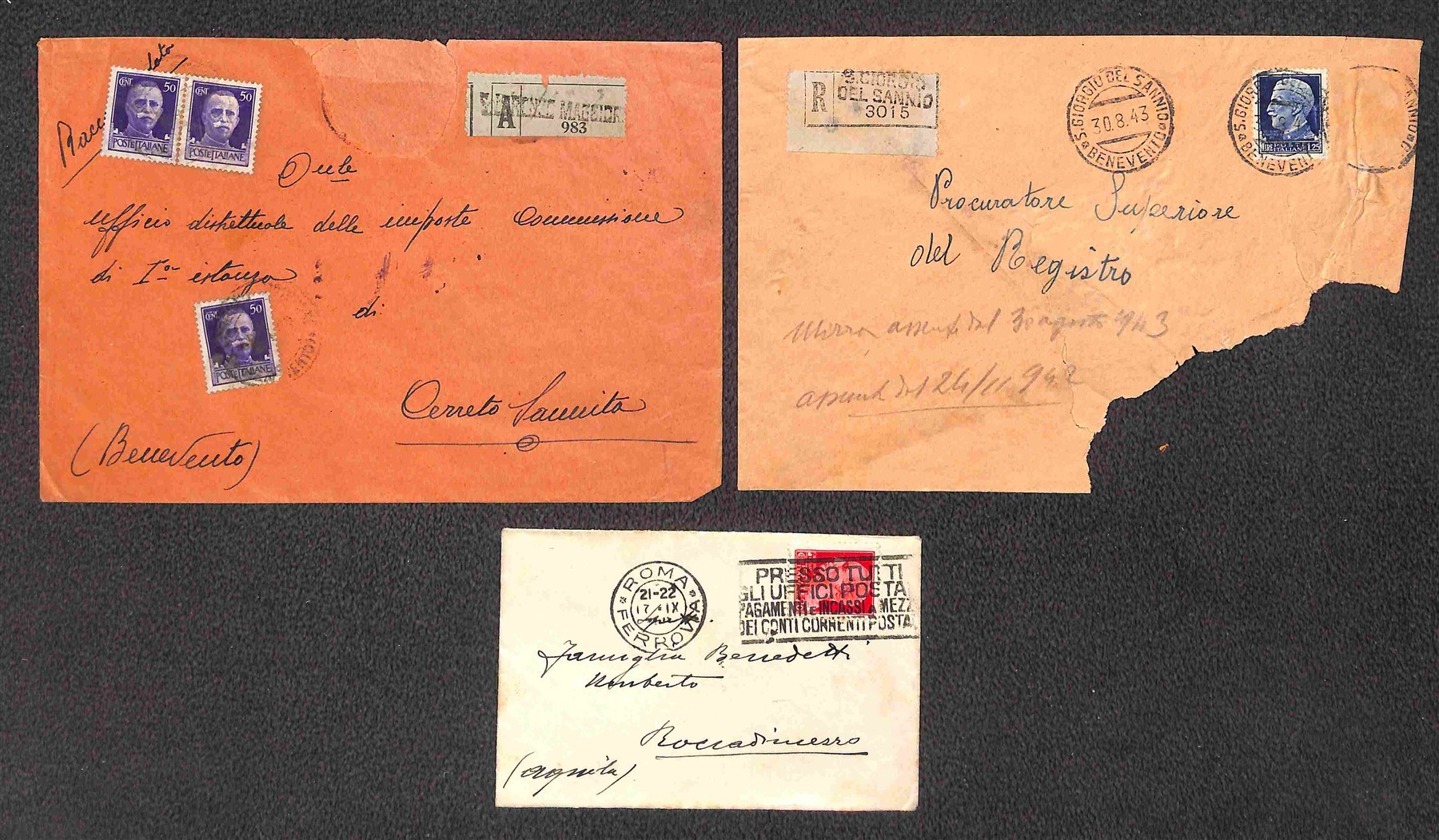 Italia / Regno / Vittorio Emanuele III / Posta Ordinaria
