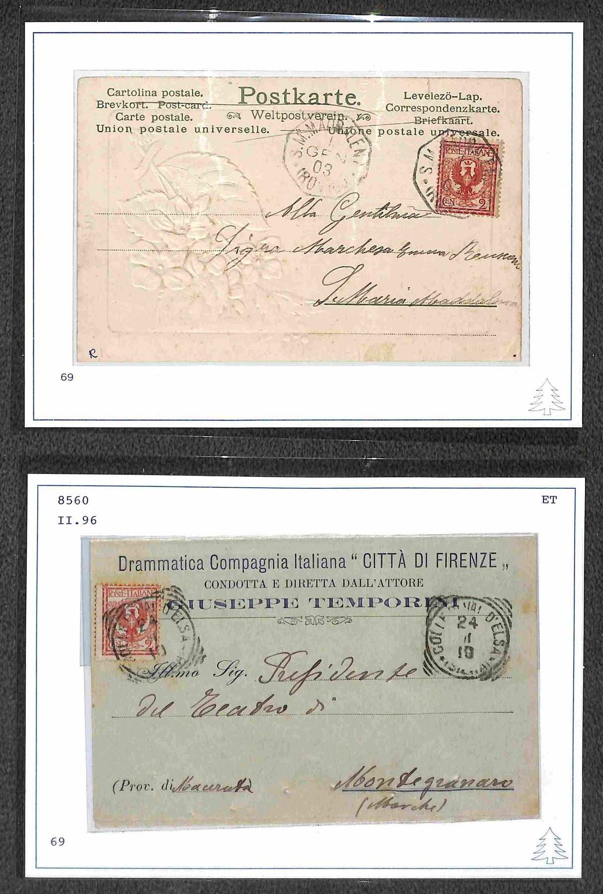 Italia / Regno / Vittorio Emanuele III / Posta Ordinaria
