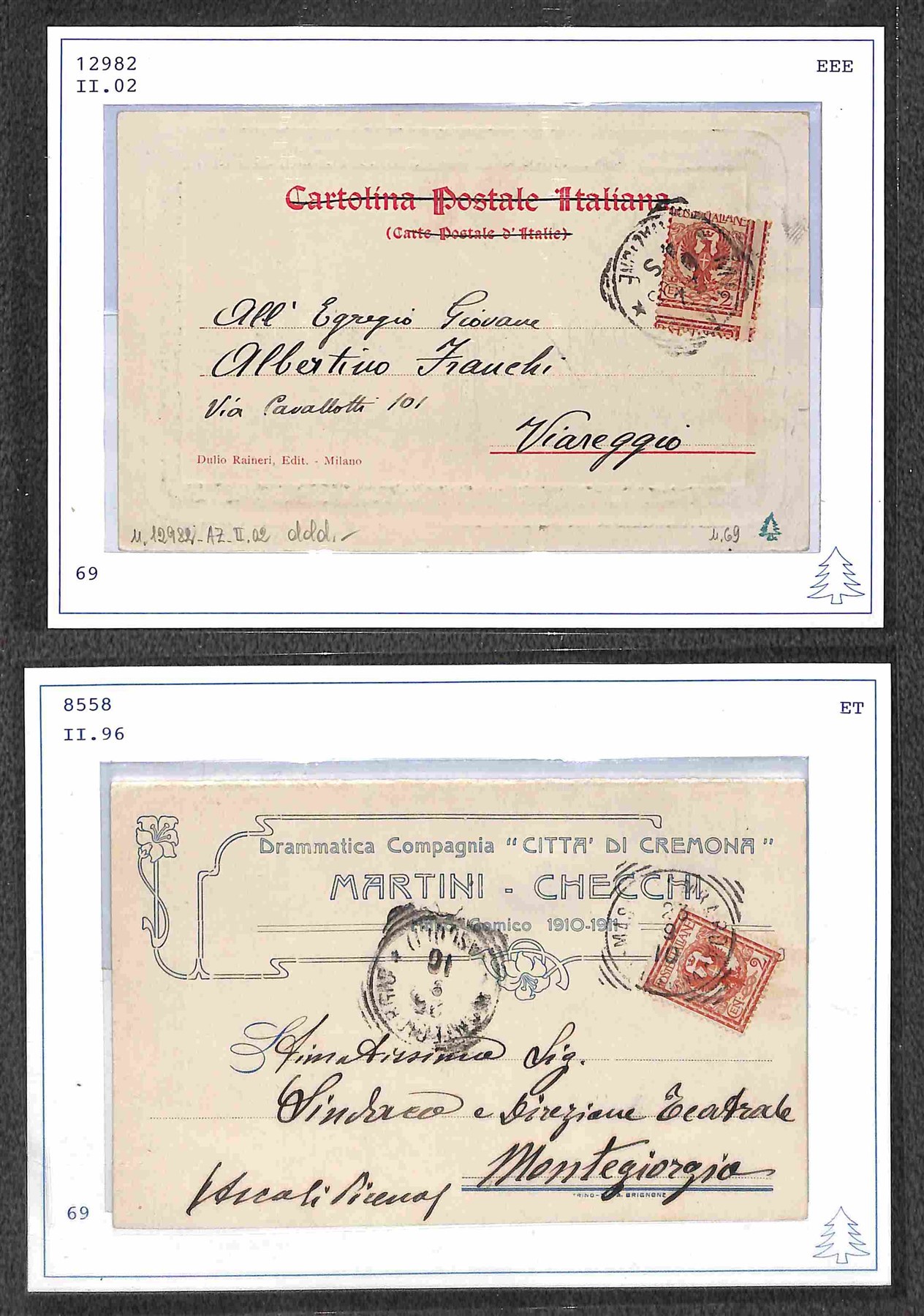 Italia / Regno / Vittorio Emanuele III / Posta Ordinaria