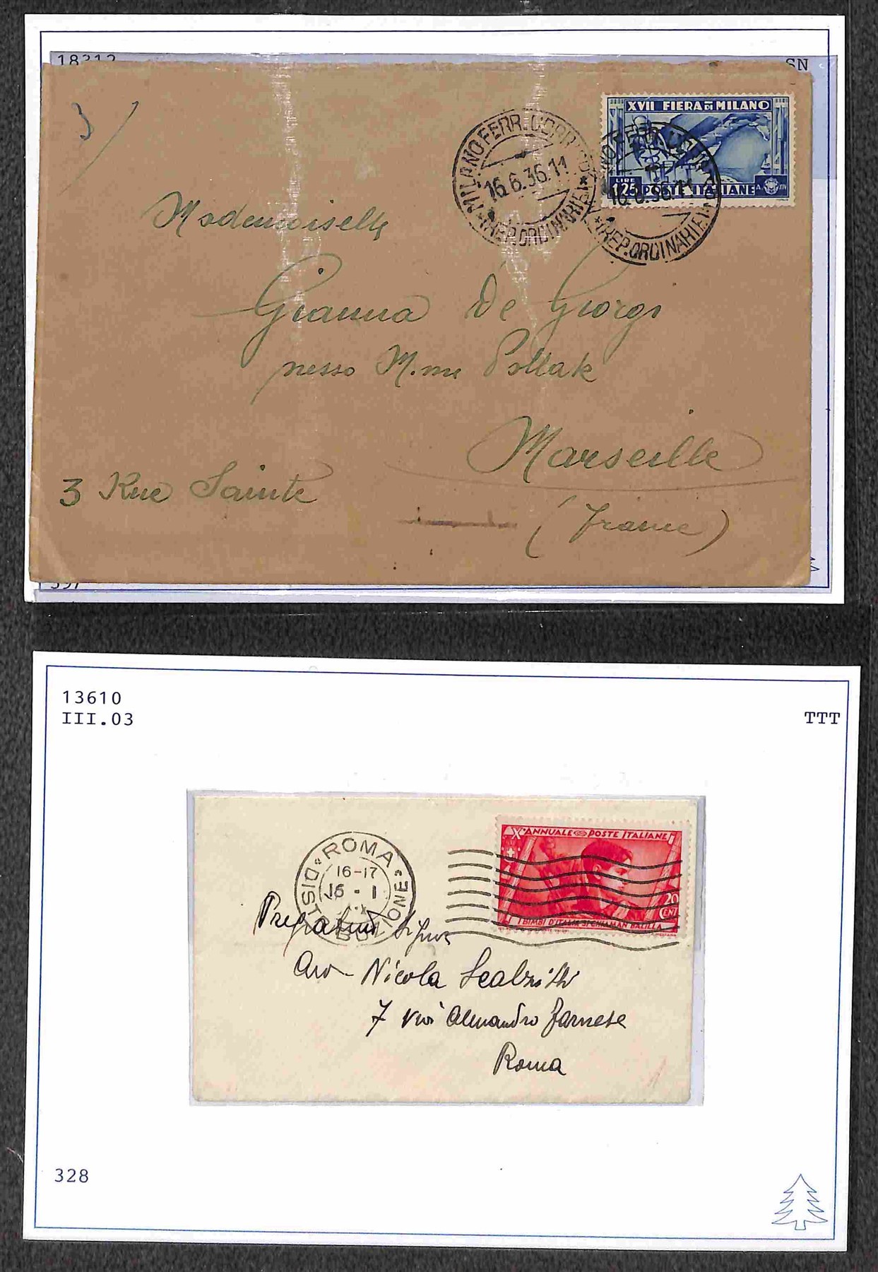 Italia / Regno / Vittorio Emanuele III / Posta Ordinaria