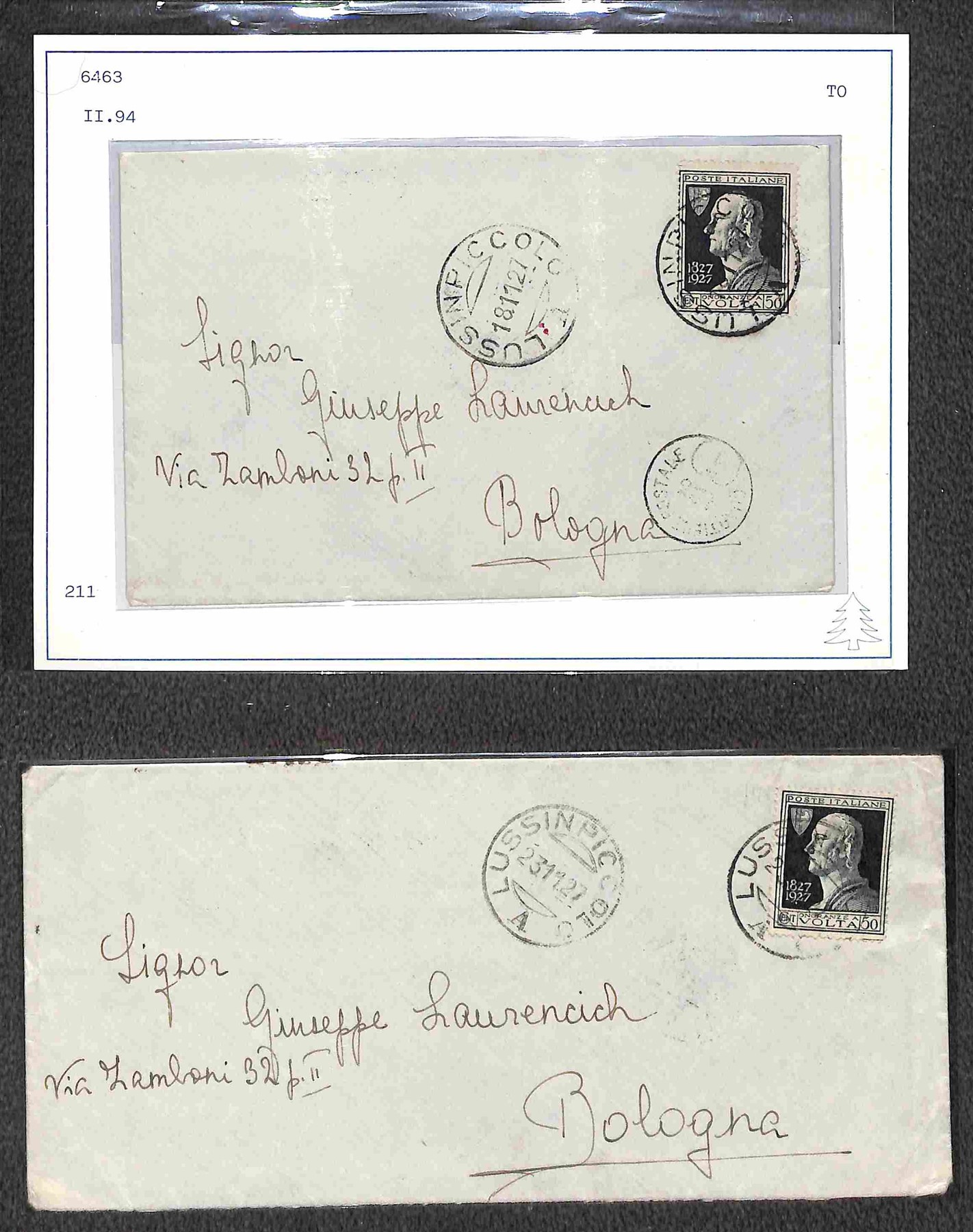 Italia / Regno / Vittorio Emanuele III / Posta Ordinaria