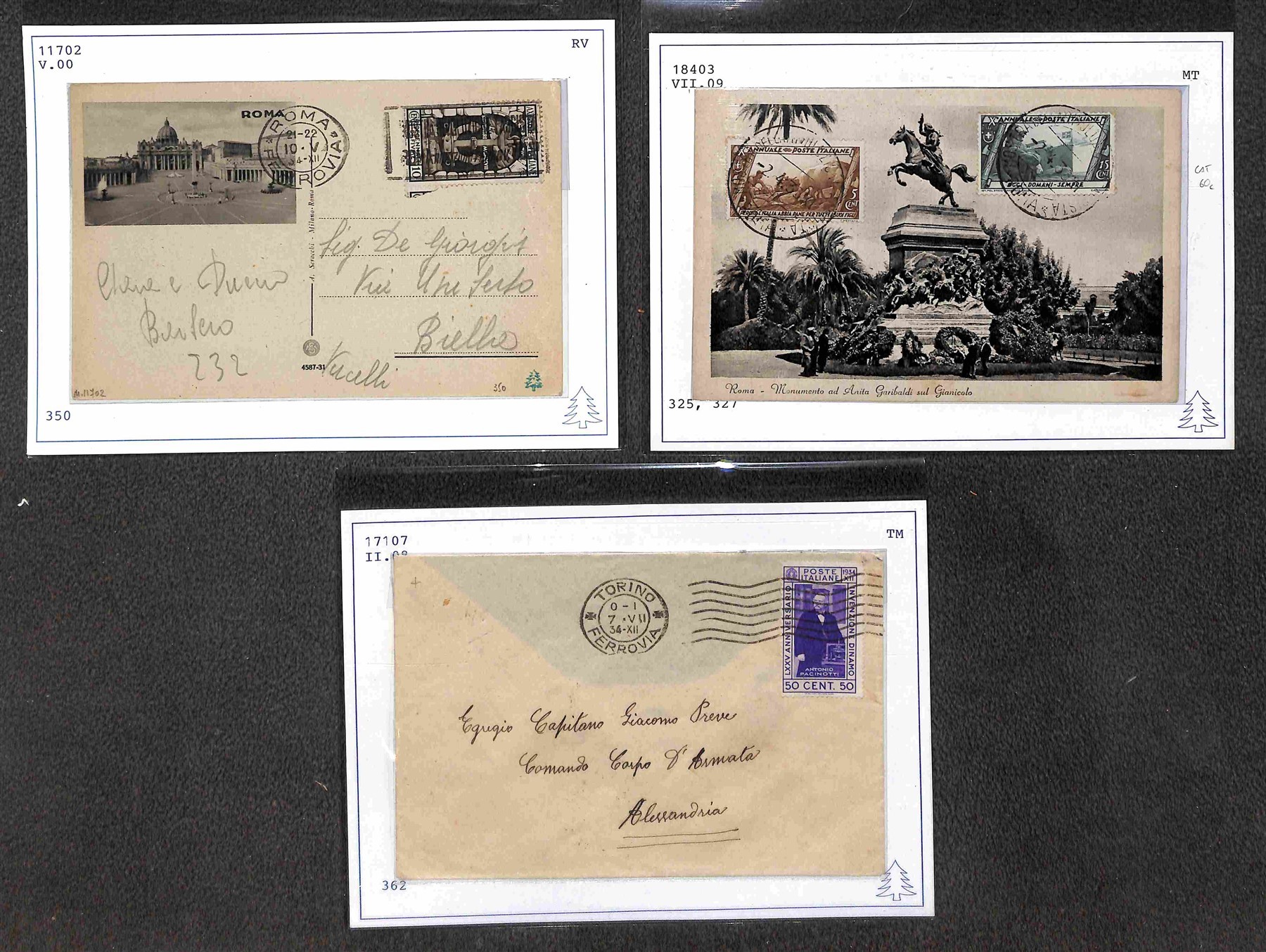 Italia / Regno / Vittorio Emanuele III / Posta Ordinaria
