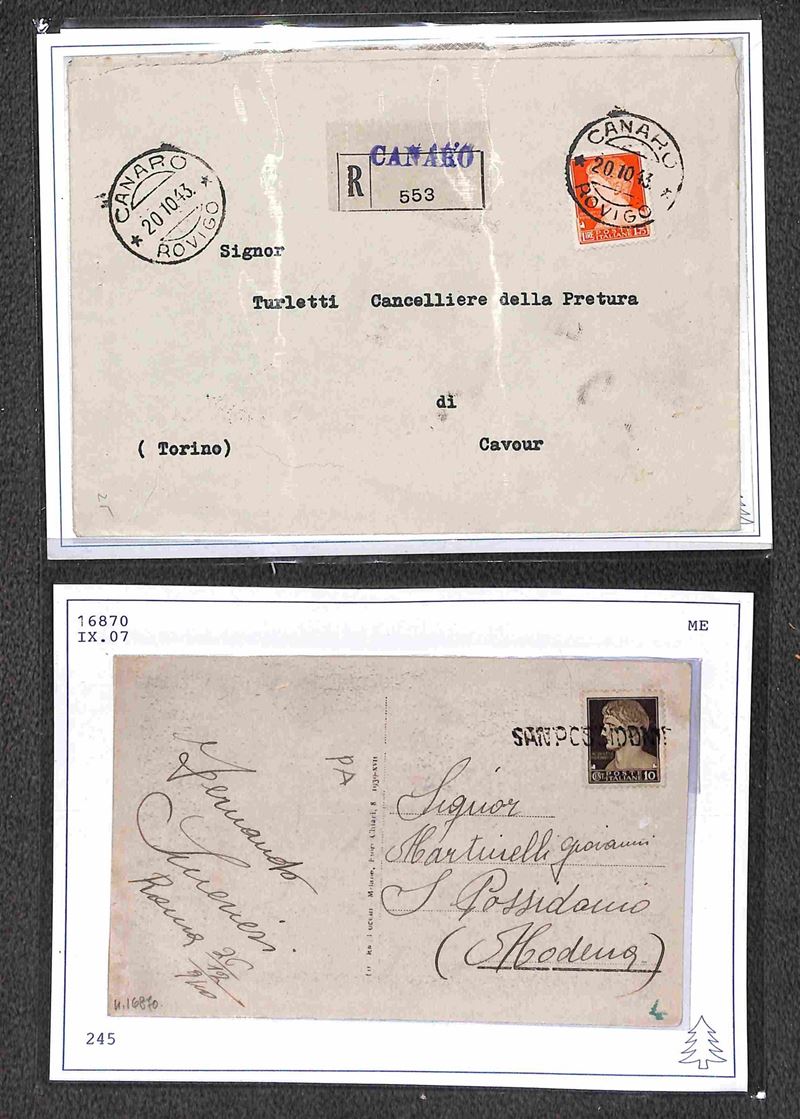 Italia / Regno / Posta Ordinaria