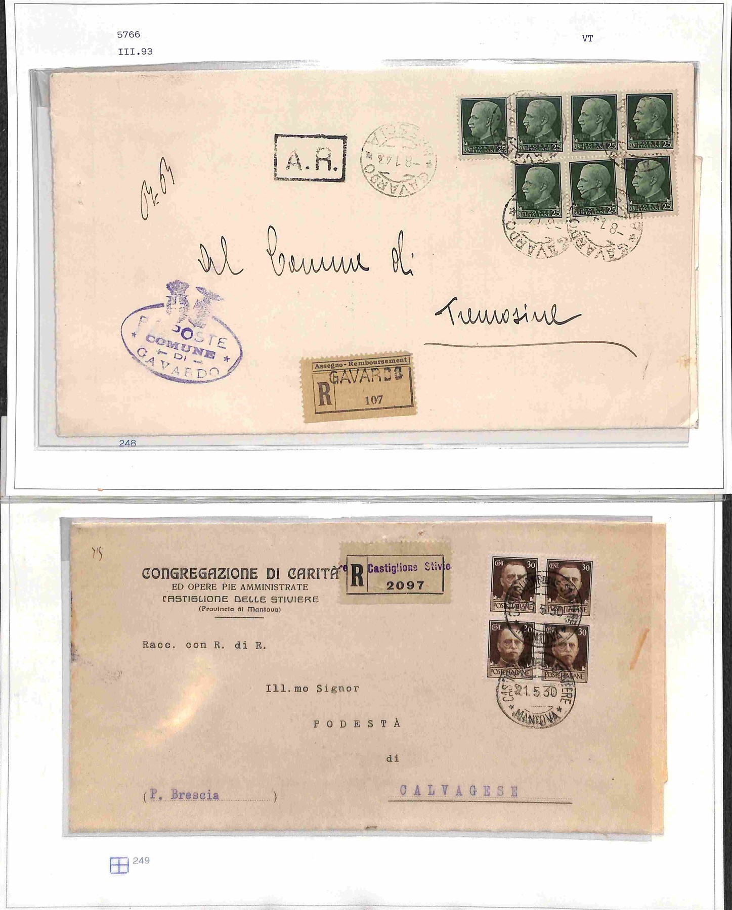 Italia / Regno / Posta Ordinaria