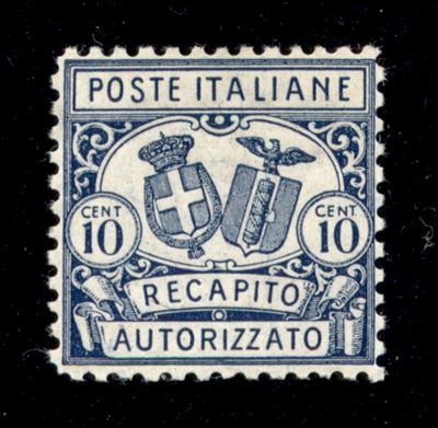 Italia / Regno / Vittorio Emanuele III / Recapito Autorizzato