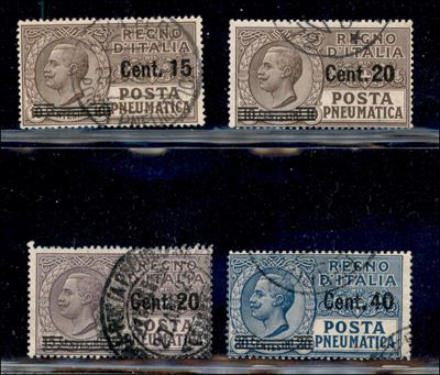 Italia / Regno / Vittorio Emanuele III / Posta Pneumatica