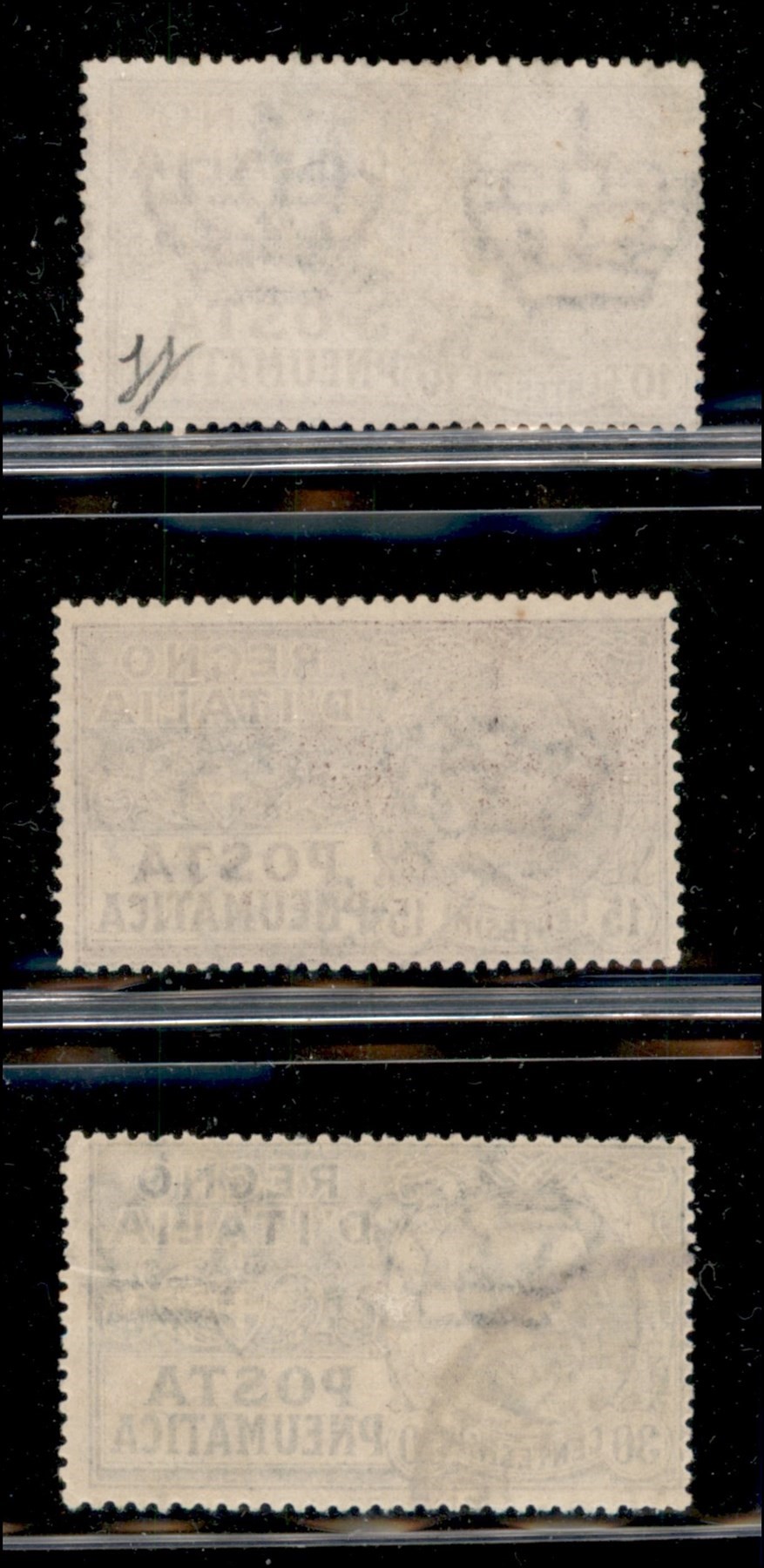 Italia / Regno / Vittorio Emanuele III / Posta Pneumatica