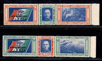 Italia / Regno / Vittorio Emanuele III / Posta Aerea
