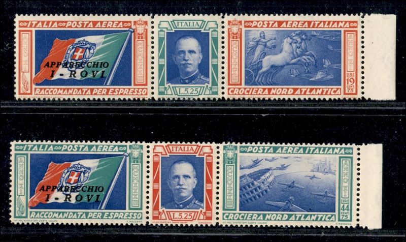 Italia / Regno / Vittorio Emanuele III / Posta Aerea