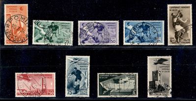 Italia / Regno / Vittorio Emanuele III / Posta Ordinaria + Aerea