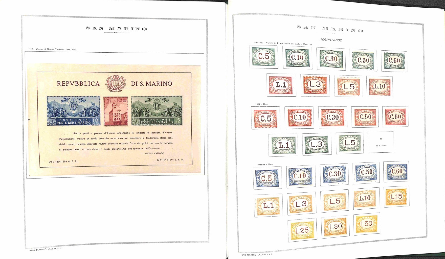 San Marino / Posta Ordinaria