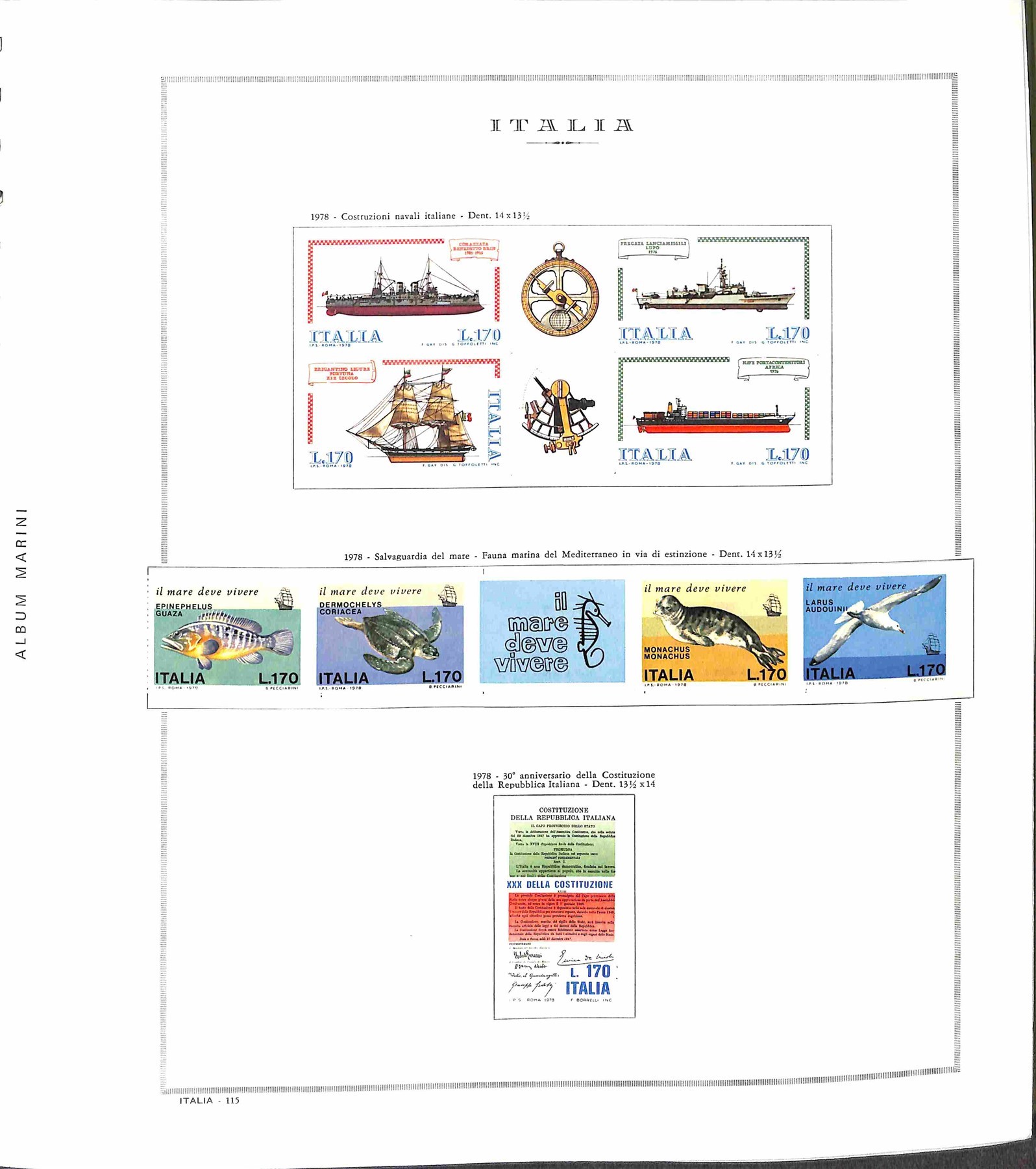 Italia / Repubblica / Posta Ordinaria